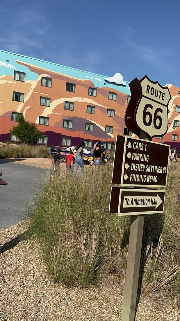 Por los resorts de Walt Disney World