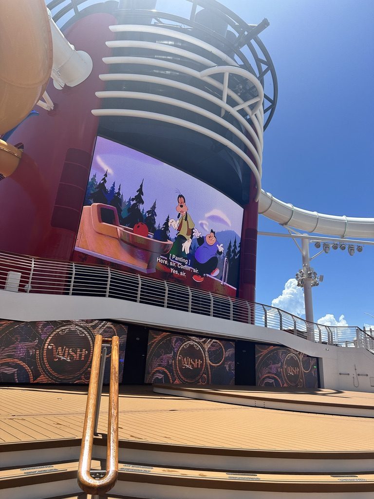 A bordo de un crucero Disney