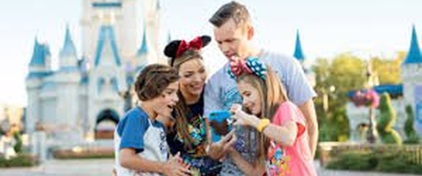 En familia en Walt Disney World